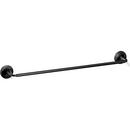 KOHLER Matte Black 24 in. Towel Bar 