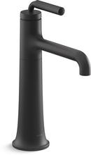 KOHLER Matte Black Single Handle Monoblock Bathroom Sink Faucet 