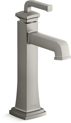 Single Handle Monoblock Bathroom Sink Faucet in Vibrant&reg; Brushed Nickel