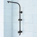 20 in. Shower Rail in Matte Black