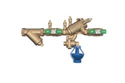 1 in. Reduced Pressure Principle Backflow Preventer Valve with Lead-Free Wye Type Strainer and Air Gap