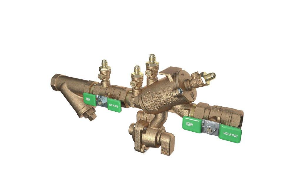 3/4 in. Reduced Pressure Principle Backflow Preventer Valve with Lead-Free Wye Type Strainer 