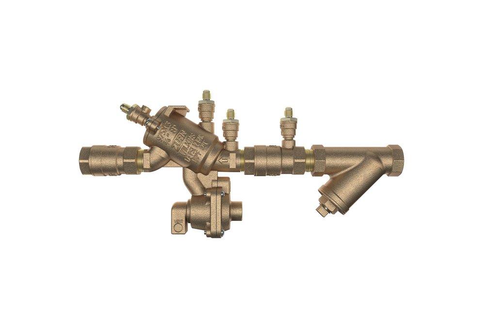 3/4 in. Reduced Pressure Principle Backflow Preventer Valve with Lead-Free Wye Type Strainer 