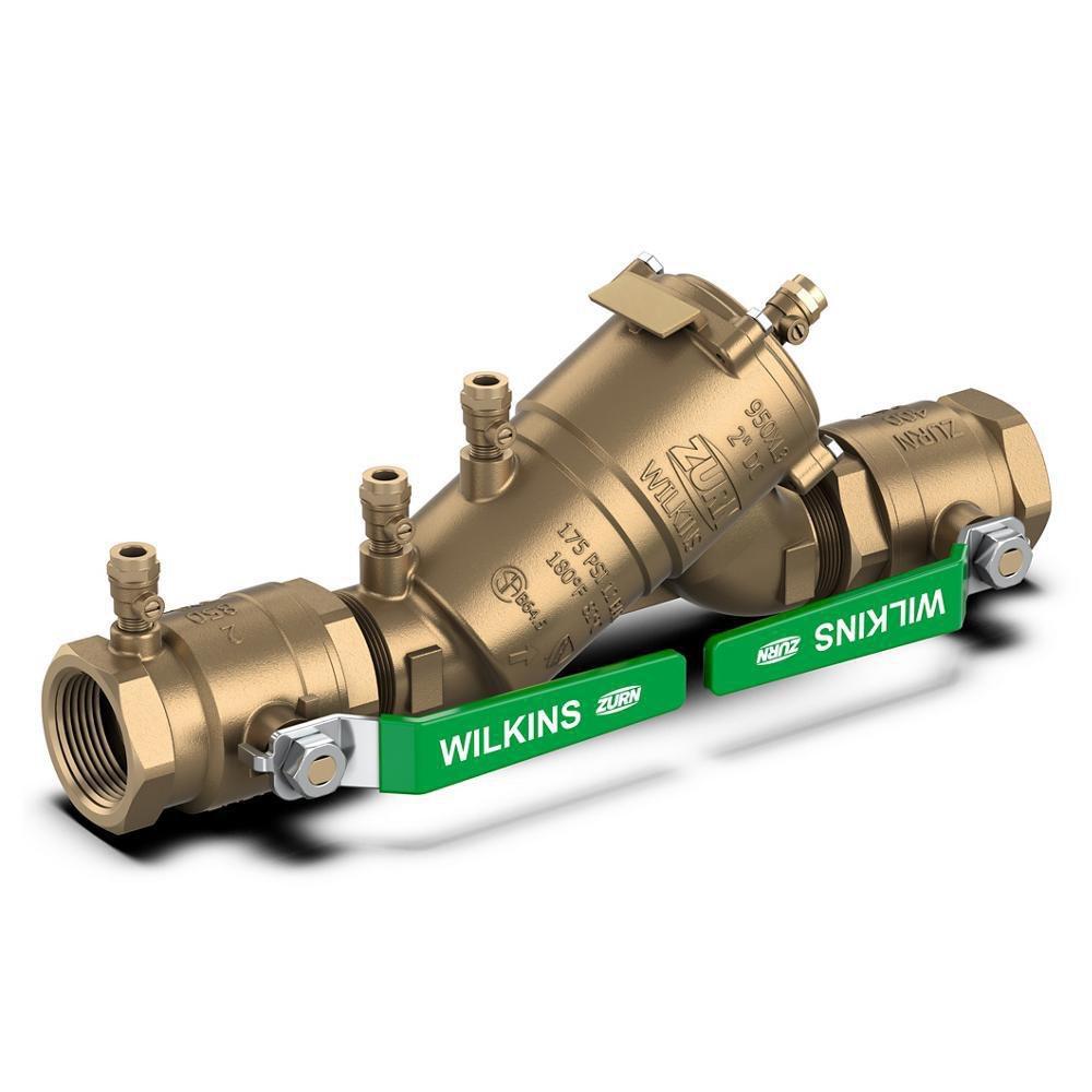 Zurn Wilkins Bronze FNPT 350 psi Backflow Preventer 