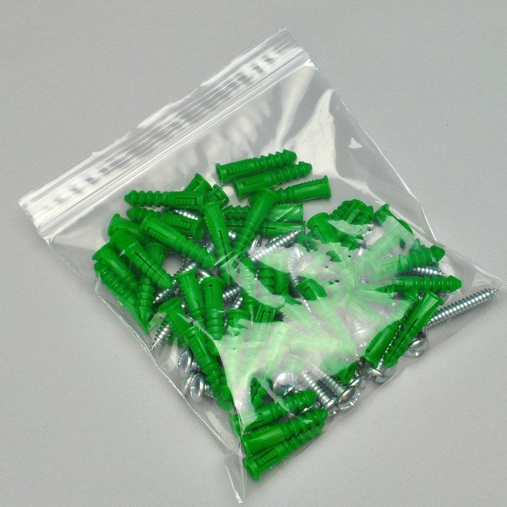 14 x 24 in. 4MIL Clear Single Seal Top (250 Count) 