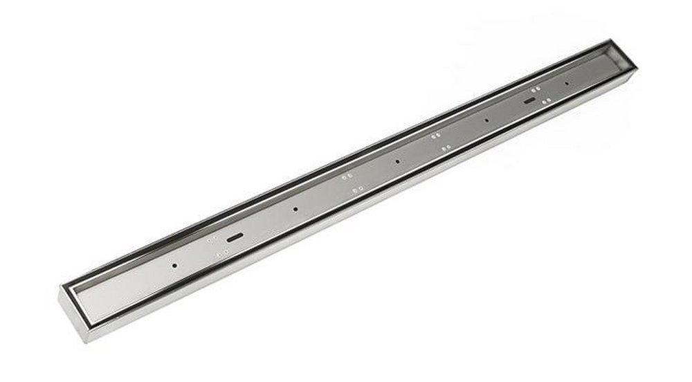 Infinity Drain 3-3/4 in. Polished Stainless Trench Drain 