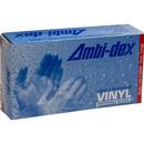AMBI-DEX DISPOSABLE VINYL IND. GRADE CLEAR POWDERED 4 MIL 