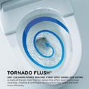 1.28 gpf Elongated One Piece Toilet in Cotton 