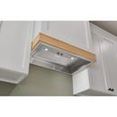 21 in. Custom Range Hood Power Pack Insert with 450 Max Blower CFM in Stainless Steel 