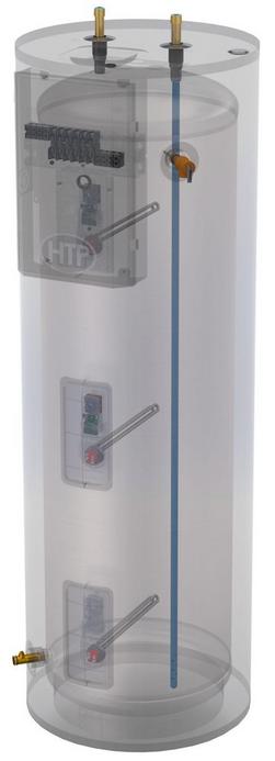 80 gal 13500 W 3-Element Commercial and Residential Electric Water Heater