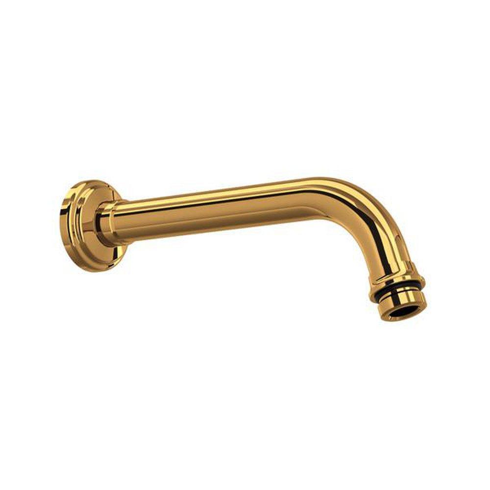 Perrin & Rowe&reg; English Gold 7-3/8 in. Wall Mount Shower Arm 