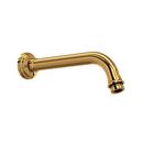 Perrin & Rowe&reg; English Gold 7-3/8 in. Wall Mount Shower Arm 