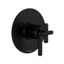 ROHL&reg; Matte Black Single Handle Bathtub & Shower Faucet (Trim Only) 