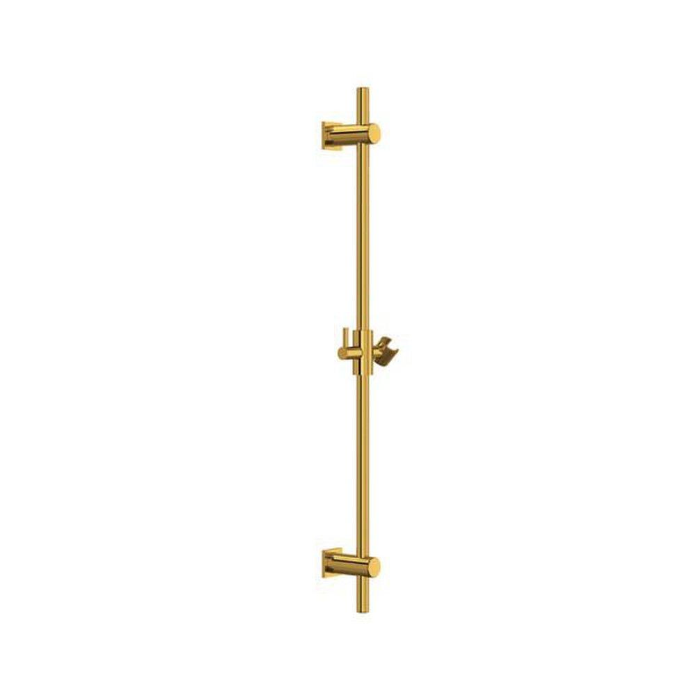 ROHL&reg; Unlacquered Brass 29-5/8 in. Shower Rail 