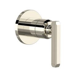 Single Handle Transfer & Diverter and Volume Control Valve Trim in Polished Nickel