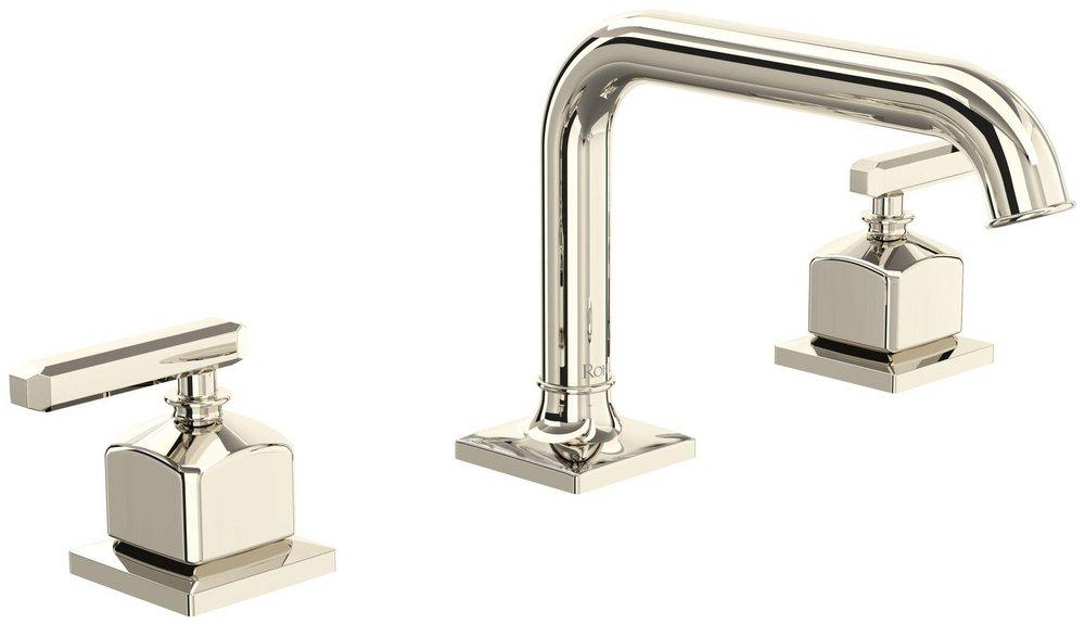 ROHL&reg; Polished Nickel Two Handle Widespread Bathroom Sink Faucet 