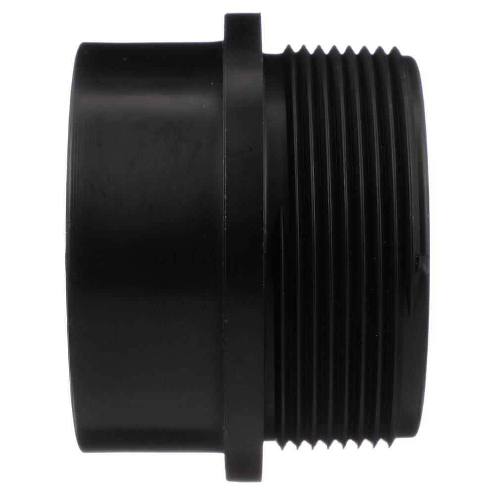 Black ABS DWV Street Male Adapter 