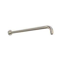 1/2 x 20-13/16 in. MNPT Brass Shower Arm in Polished Nickel