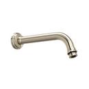 Perrin & Rowe&reg; Satin Nickel 7-3/8 in. Wall Mount Shower Arm 