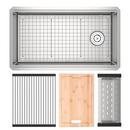 ROHL® 33 x 19 in. Single Bowl Undermount Kitchen Sink 