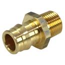 Uponor Brass PEX Expansion x MPT Adapter 