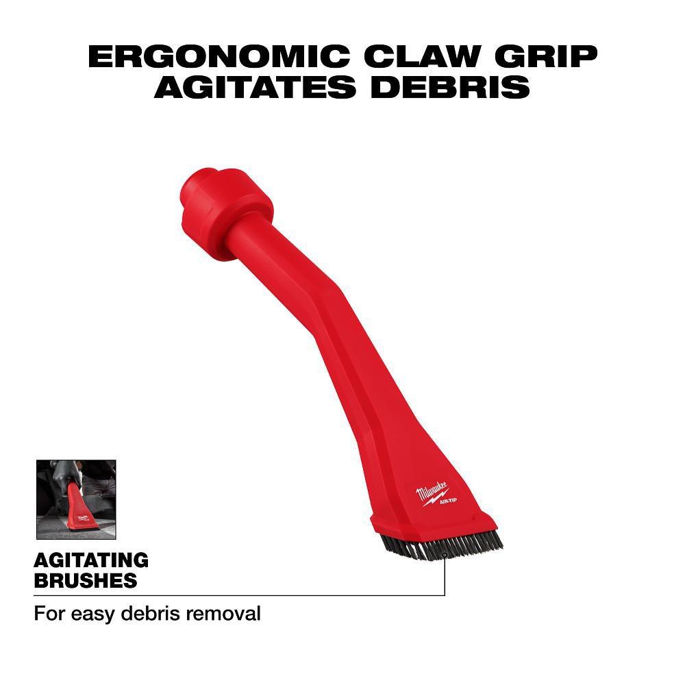 *CVR* AIR-TIP CLAW UTILITY NOZZLE W/ BRUSHES 