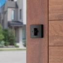 Baldwin Matte Black Keyed Entry Deadbolt in Matte Black 