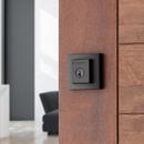 Baldwin Matte Black Keyed Entry Deadbolt in Matte Black 