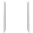 30 x 72-1/4 in. Shower End Wall Set in White