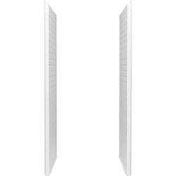 34 x 72-1/4 in. Shower End Wall Set in White