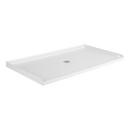 64 in. x 36 in. Shower Base with Center Drain in White - Drain Included image number 2