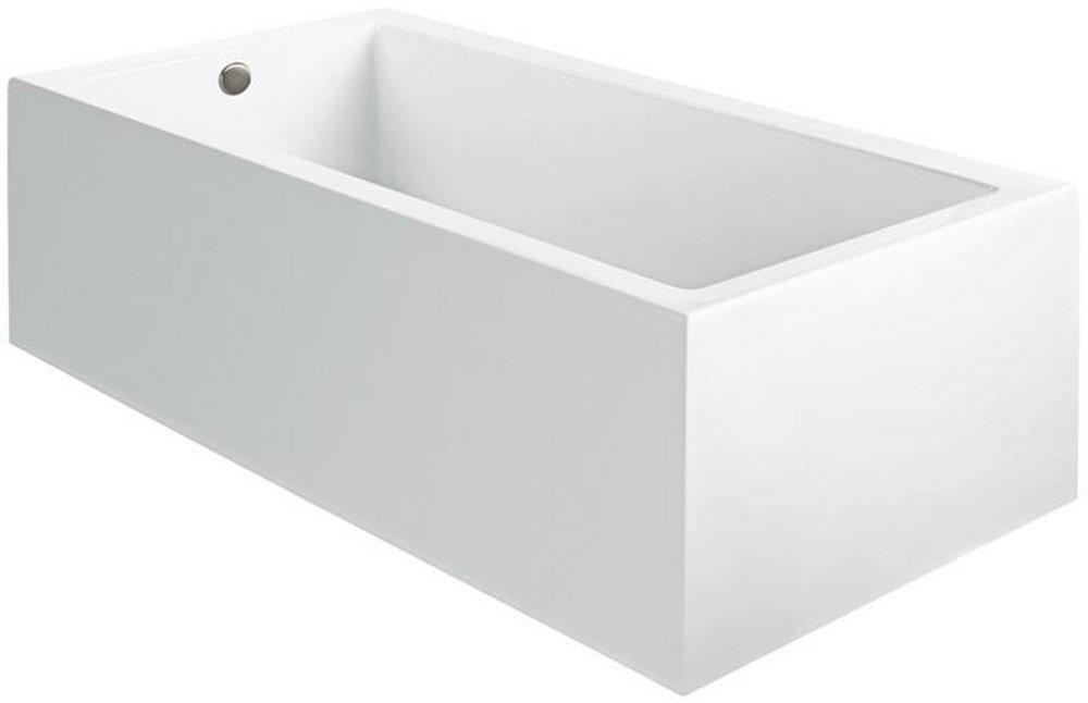 ANDREA 3A ACR CXL SCULPTED 1 SIDE SOAKER - WHIT 72X35.75 