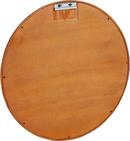 *CVR* 24 NOVAK ROUND TEAK VANITY MIRROR NATURAL TEAK 