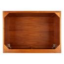 *CVR* 30 NOVAK TEAK VANITY WITH RECTANGULAR UNDERMOUNT SINK NATURAL TEAK FEATHERED WHITE WIDESPREAD 
