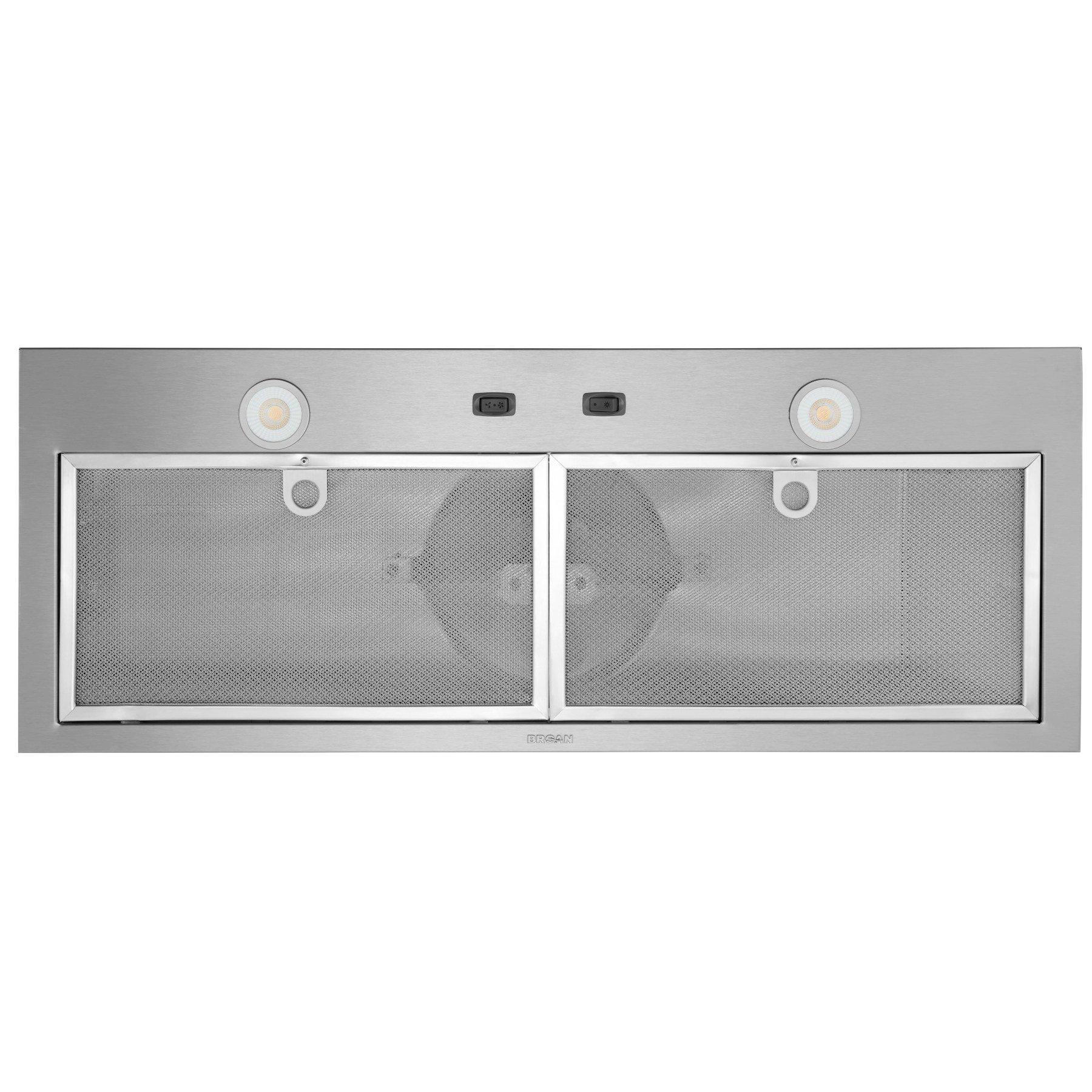 Broan-NuTone Stainless Steel 11-7/16 x 2-13/16 x 29-7/8 in. 300 CFM Ducted Built-in Hoods & Vent 