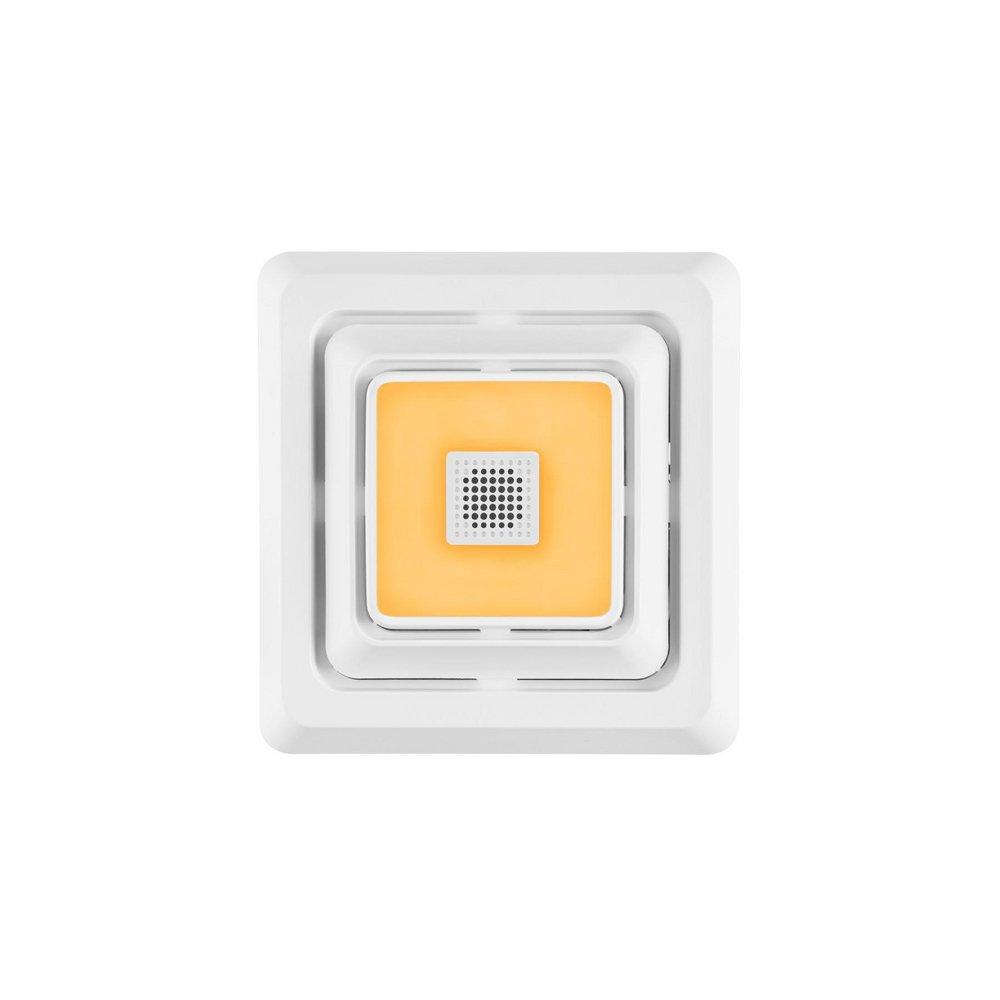 BROAN CHROMACOMFORT LED UPGRADE COVER WITH SENSONIC BLUETOOTH SPEAKER FOR ECONOMY VENTILATION FANS SINGLE PACK 