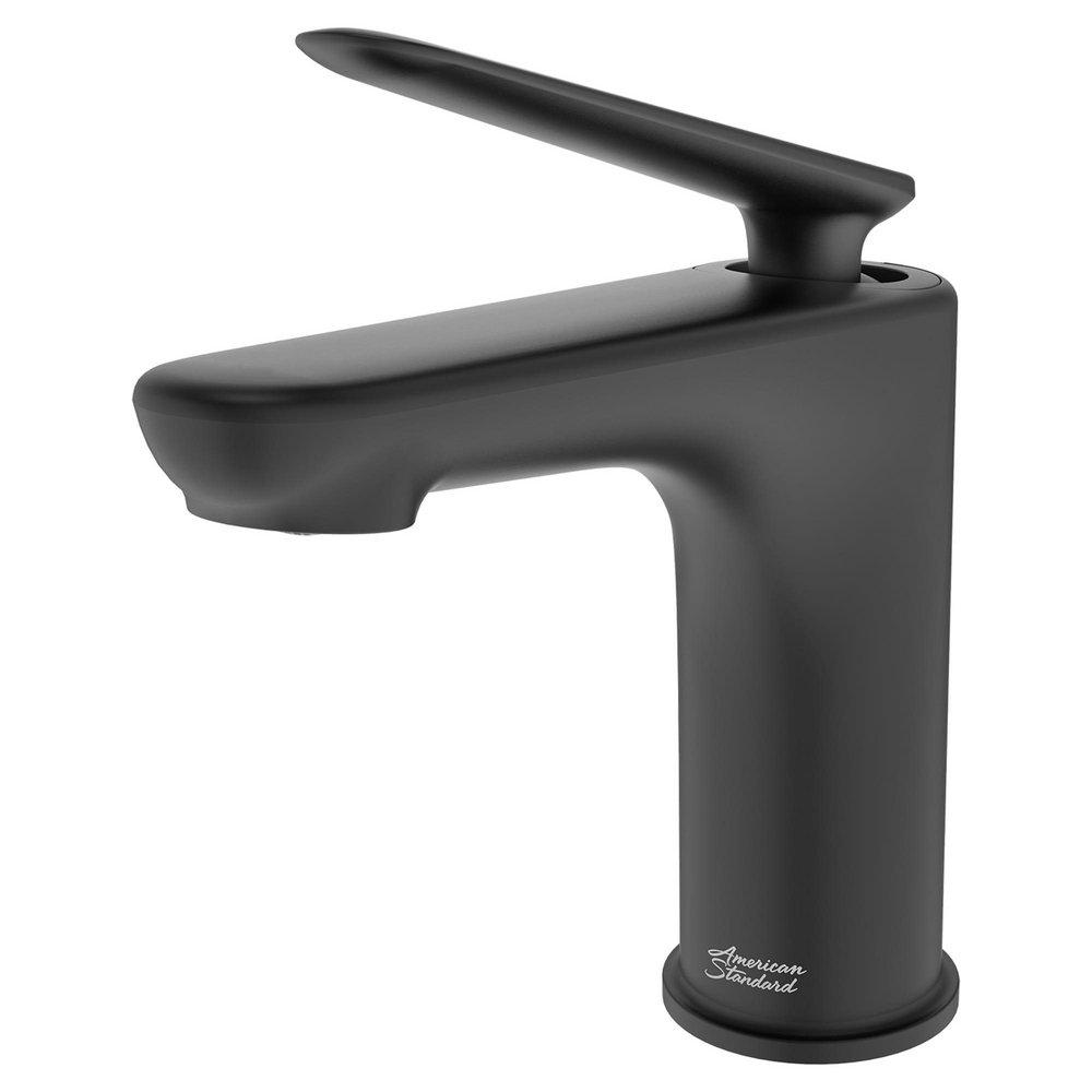 American Standard Matte Black Single Handle Monoblock Bathroom Sink Faucet 