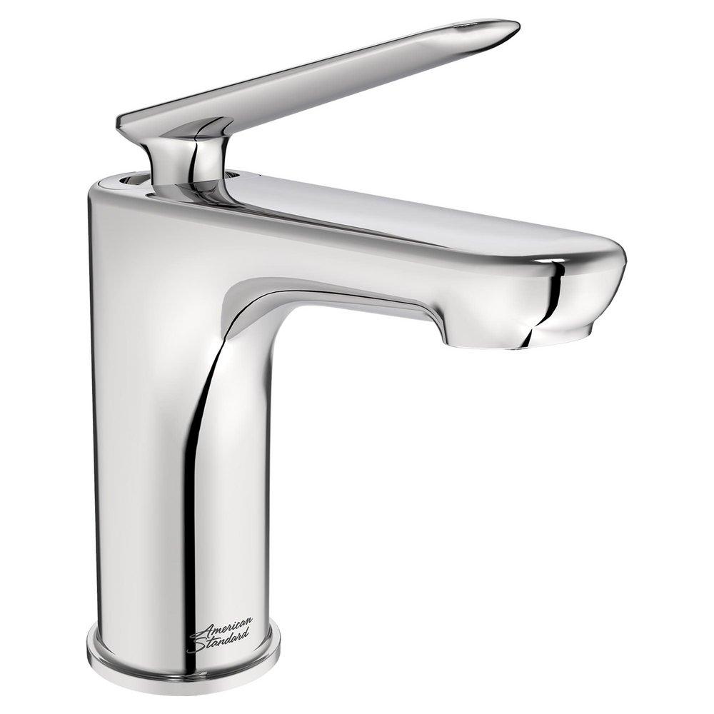 Monoblock Bathroom Sink Faucet in Polished Chrome 