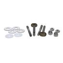 1/4 in. x 2-1/4 in. Stainless Steel Snap-Off Style Closet Bolts with Retainers
