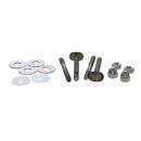 1/4 in. x 2-1/4 in. Stainless Steel Snap-Off Style Closet Bolts with Retainers 