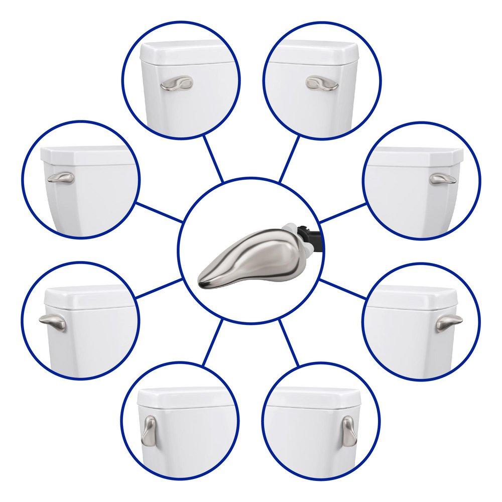 Brushed Nickel Universal Tank Lever 