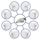 Brushed Nickel Universal Tank Lever 