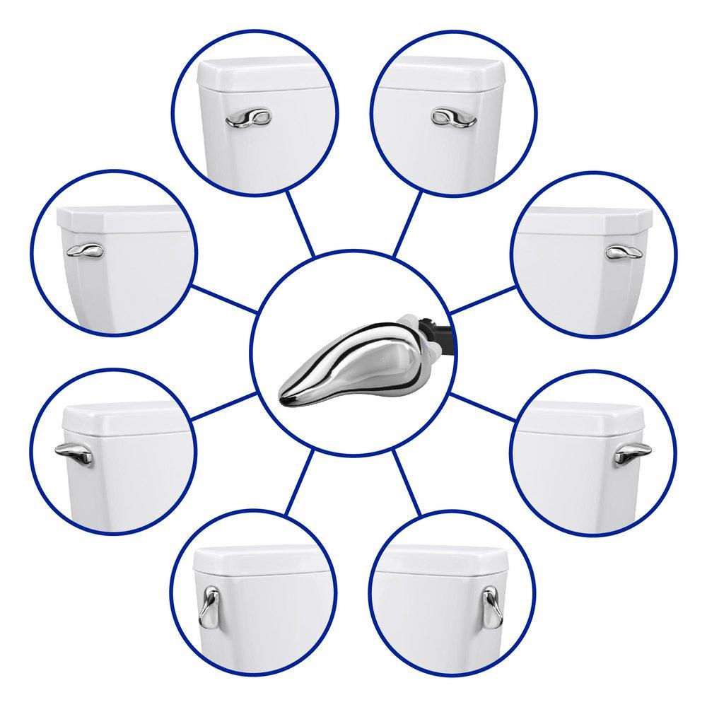 Chrome Plated Universal Tank Lever 