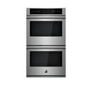 30 x 23-1/4 in. 20A 10 cu. ft. Drop Down Built-in and Wall Mount Double Oven in Stainless Steel