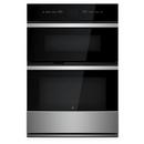 30 x 23-1/4 in. 6.4 cu. ft. 40A Drop Down Combo Oven in Stainless Steel