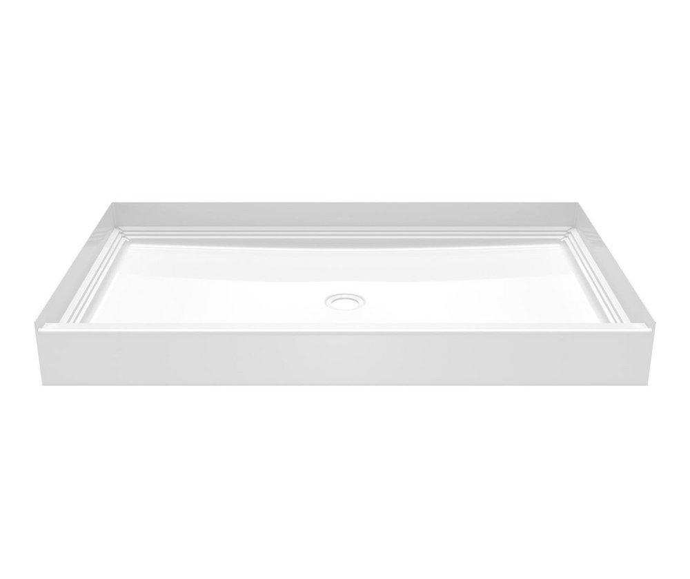 Swan White 60 x 34 in. Rectangle Shower Base 