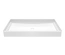 Swan White 60 x 34 in. Rectangle Shower Base 