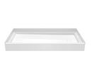 Swan White 60 x 30 in. Rectangle Shower Base