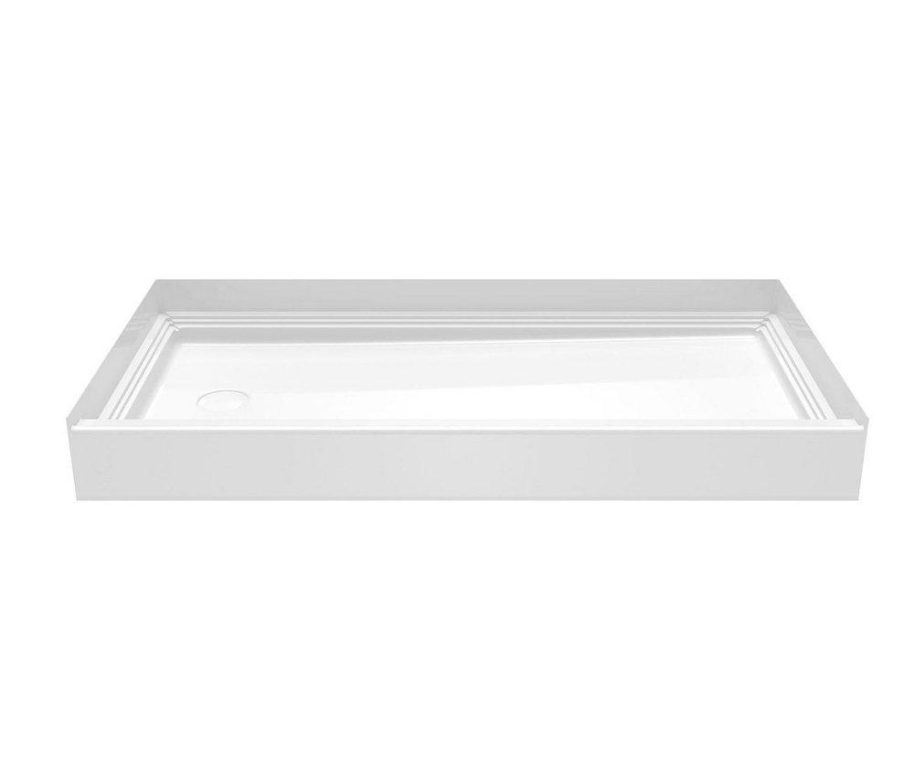 Swan White 60 x 30 in. Rectangle Shower Base 