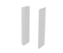 27 X 74 in. Shower Side Wall Set in White